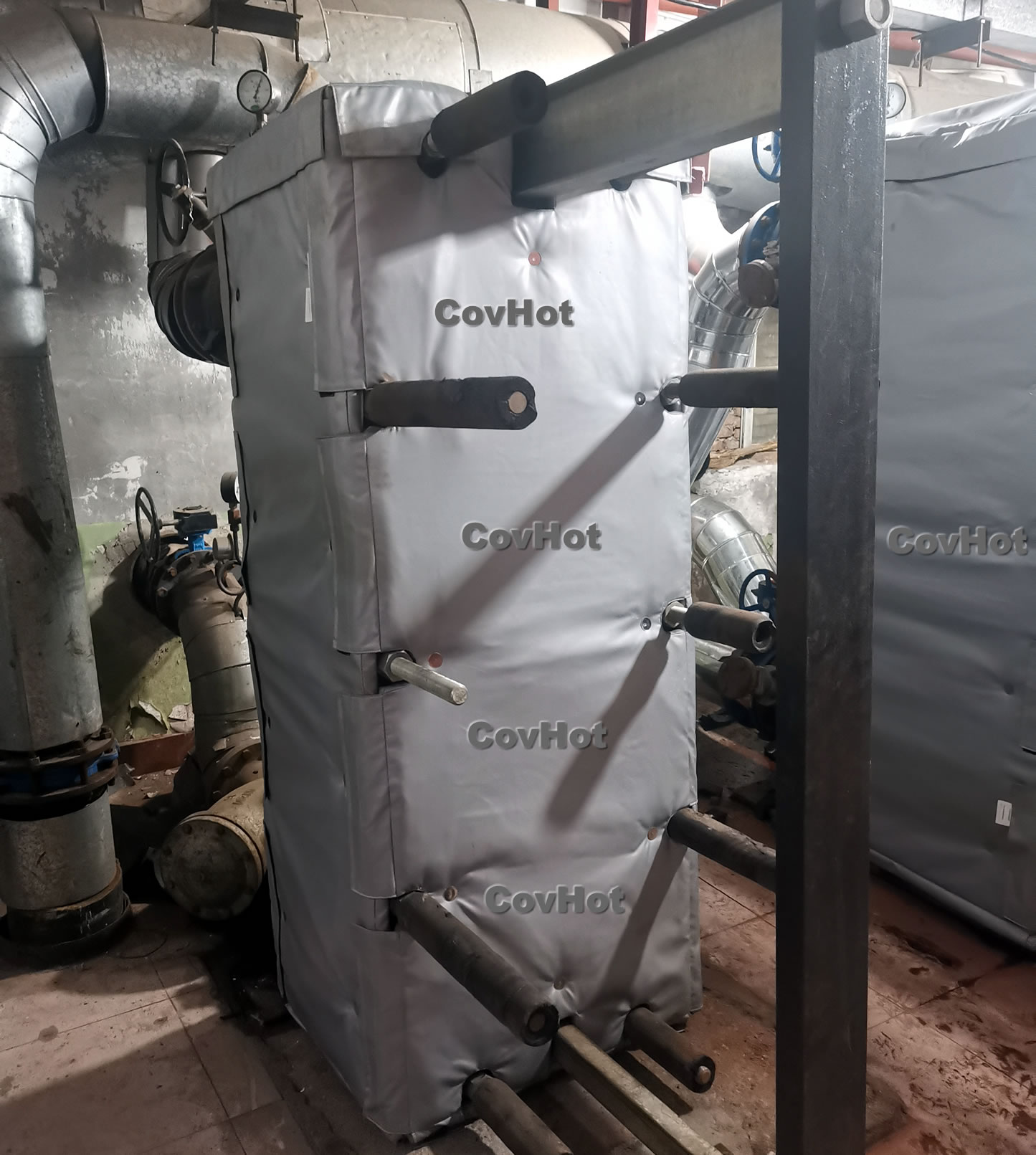 可拆卸板式<a href=http://m.fyxl.com.cn/e/tags/?tagname=%E6%8D%A2%E7%83%AD%E5%99%A8%E4%BF%9D%E6%B8%A9 target=_blank class=infotextkey>換熱器保溫</a>套